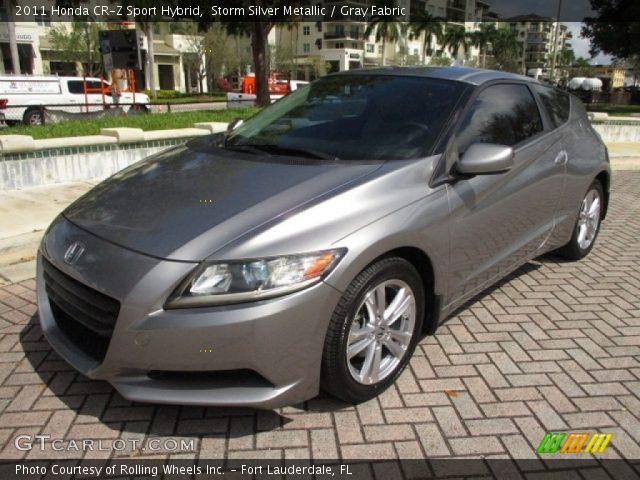 2011 Honda CR-Z Sport Hybrid in Storm Silver Metallic