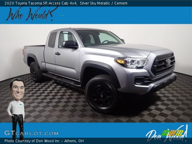 2020 Toyota Tacoma SR Access Cab 4x4 in Silver Sky Metallic