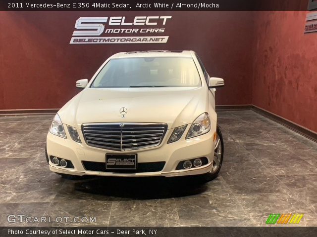 2011 Mercedes-Benz E 350 4Matic Sedan in Arctic White