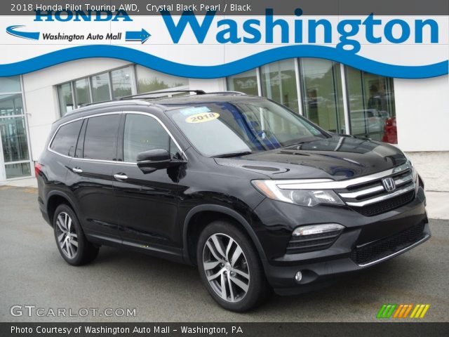 2018 Honda Pilot Touring AWD in Crystal Black Pearl