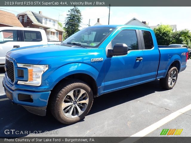 2019 Ford F150 STX SuperCab 4x4 in Velocity Blue