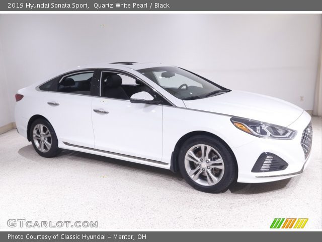 2019 Hyundai Sonata Sport in Quartz White Pearl