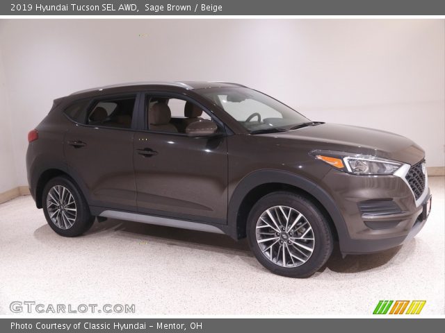 2019 Hyundai Tucson SEL AWD in Sage Brown