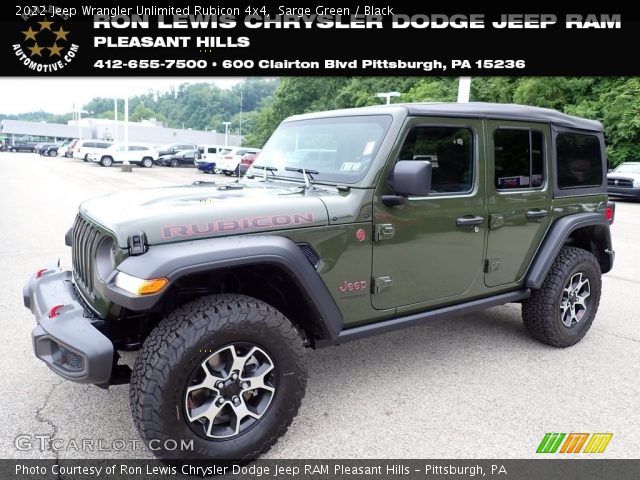 2022 Jeep Wrangler Unlimited Rubicon 4x4 in Sarge Green