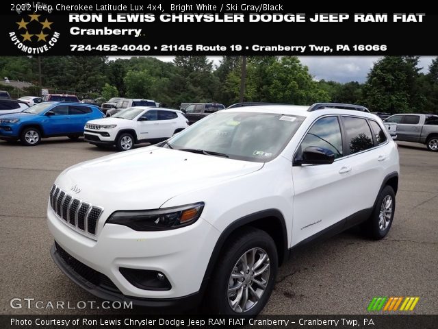 2022 Jeep Cherokee Latitude Lux 4x4 in Bright White