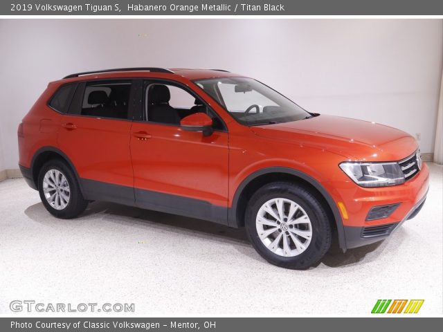 2019 Volkswagen Tiguan S in Habanero Orange Metallic