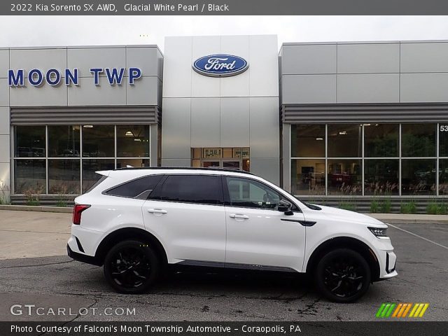 2022 Kia Sorento SX AWD in Glacial White Pearl