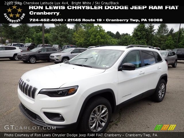 2022 Jeep Cherokee Latitude Lux 4x4 in Bright White