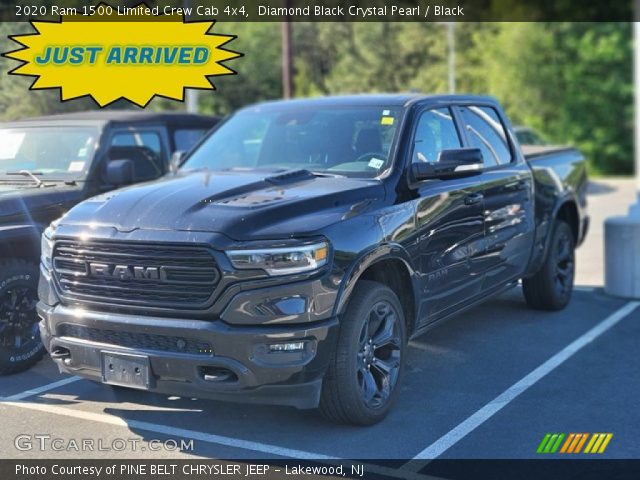 2020 Ram 1500 Limited Crew Cab 4x4 in Diamond Black Crystal Pearl