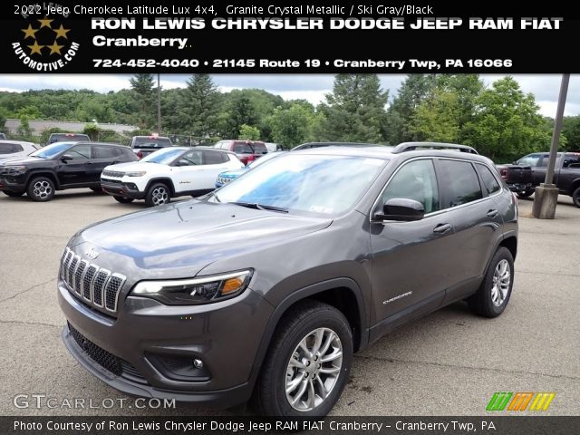2022 Jeep Cherokee Latitude Lux 4x4 in Granite Crystal Metallic