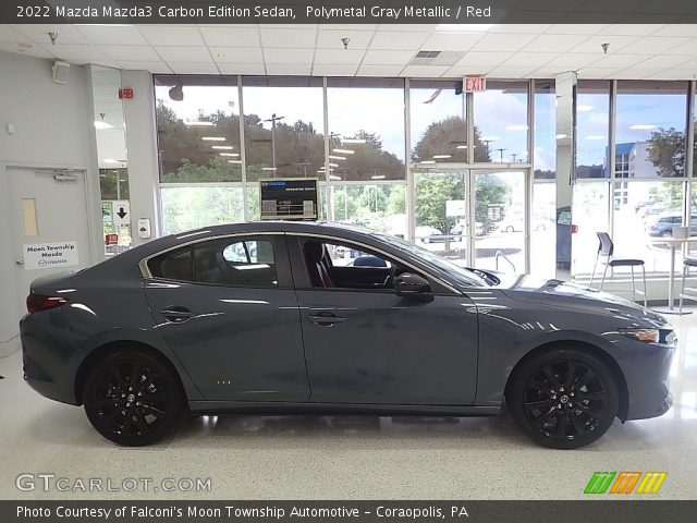 2022 Mazda Mazda3 Carbon Edition Sedan in Polymetal Gray Metallic