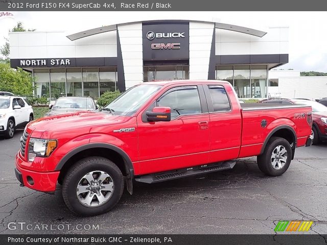 2012 Ford F150 FX4 SuperCab 4x4 in Race Red