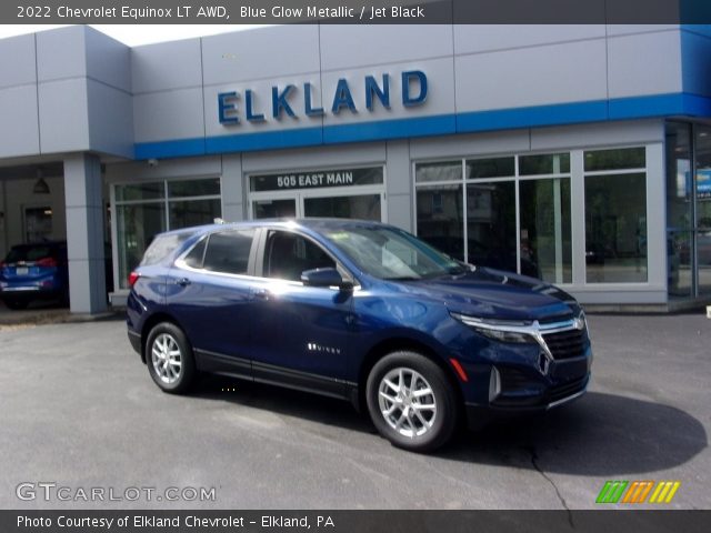 2022 Chevrolet Equinox LT AWD in Blue Glow Metallic