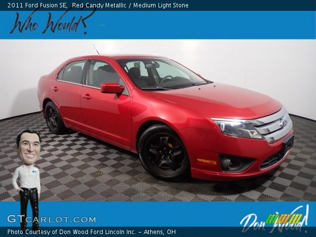 2011 Ford Fusion SE in Red Candy Metallic