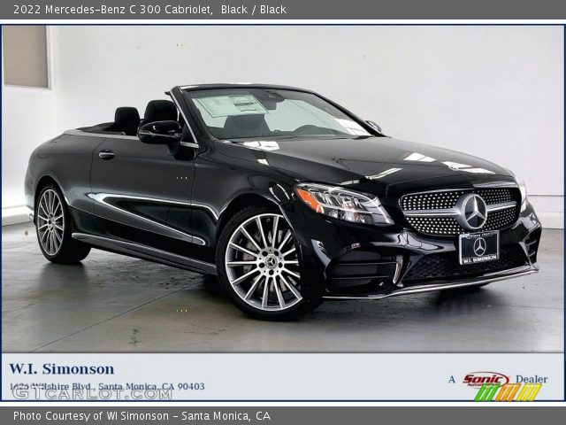 2022 Mercedes-Benz C 300 Cabriolet in Black