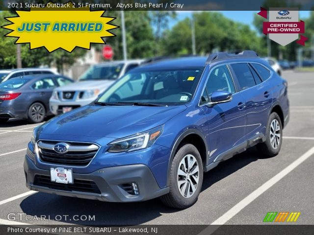 2021 Subaru Outback 2.5i Premium in Abyss Blue Pearl