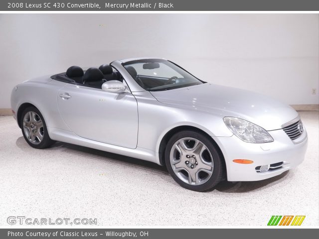 2008 Lexus SC 430 Convertible in Mercury Metallic