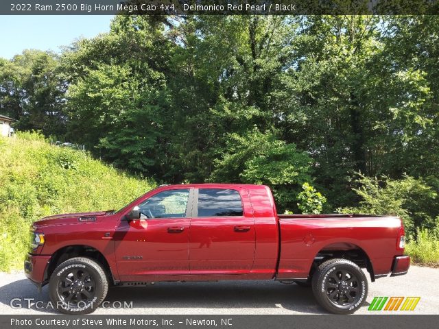 2022 Ram 2500 Big Horn Mega Cab 4x4 in Delmonico Red Pearl