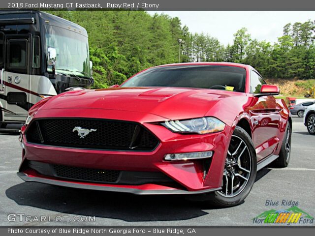 2018 Ford Mustang GT Fastback in Ruby Red