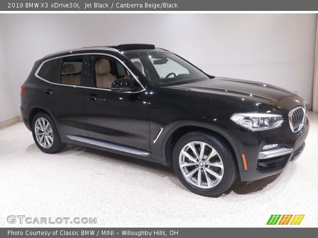 2019 BMW X3 xDrive30i in Jet Black