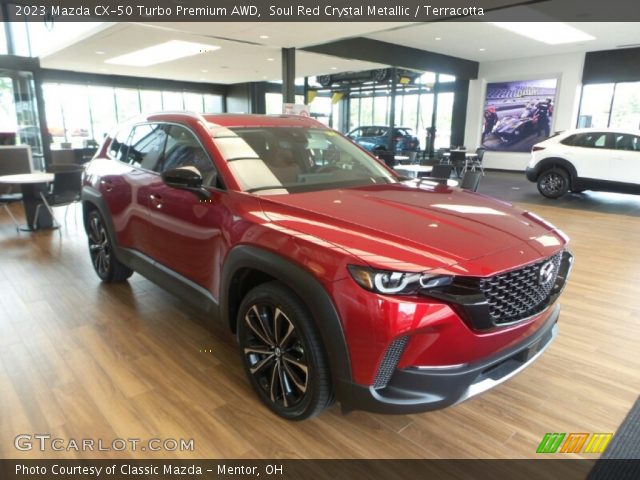 2023 Mazda CX-50 Turbo Premium AWD in Soul Red Crystal Metallic