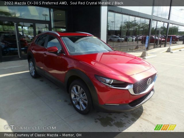 2022 Mazda CX-30 S Preferred AWD in Soul Red Crystal Metallic