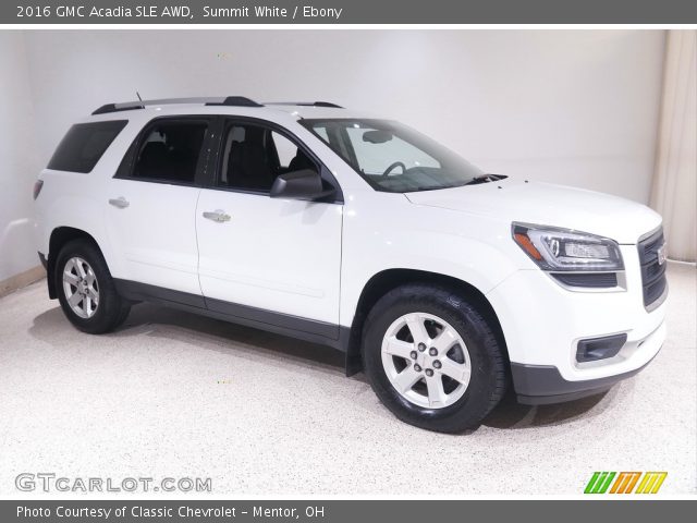 2016 GMC Acadia SLE AWD in Summit White