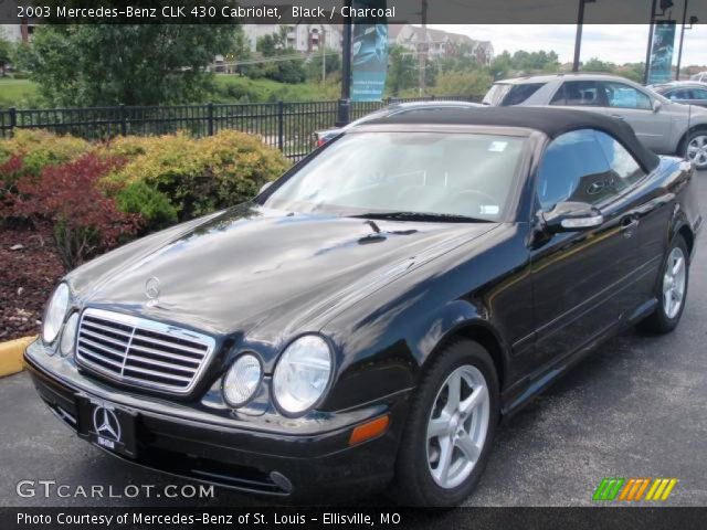 2003 Mercedes-Benz CLK 430 Cabriolet in Black