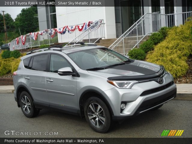 2018 Toyota RAV4 XLE AWD in Silver Sky Metallic