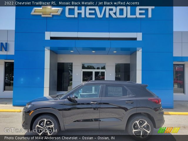 2022 Chevrolet TrailBlazer RS in Mosaic Black Metallic