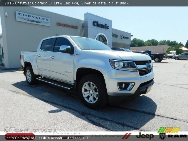 2016 Chevrolet Colorado LT Crew Cab 4x4 in Silver Ice Metallic