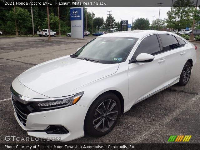 2021 Honda Accord EX-L in Platinum White Pearl