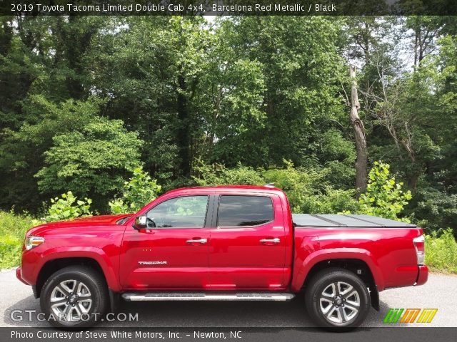 2019 Toyota Tacoma Limited Double Cab 4x4 in Barcelona Red Metallic