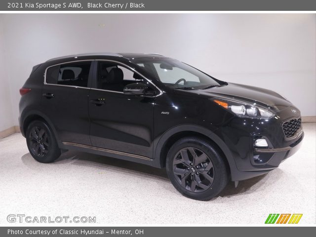 2021 Kia Sportage S AWD in Black Cherry