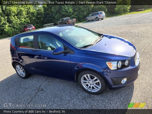 2012 Chevrolet Sonic LT Hatch in Blue Topaz Metallic