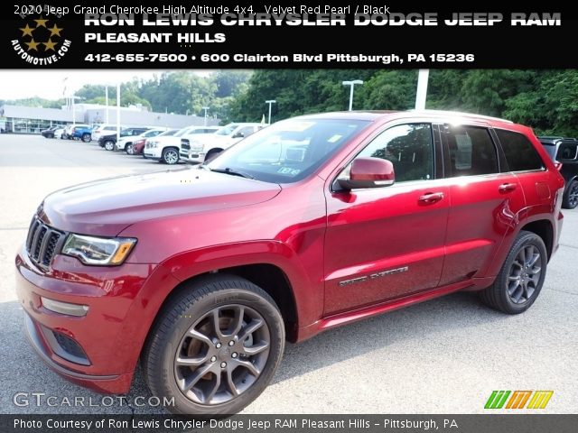 2020 Jeep Grand Cherokee High Altitude 4x4 in Velvet Red Pearl