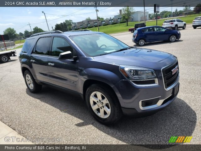 2014 GMC Acadia SLE AWD in Atlantis Blue Metallic