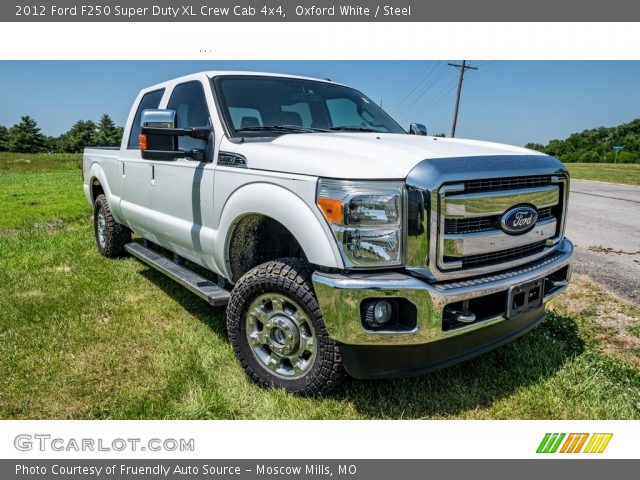 2012 Ford F250 Super Duty XL Crew Cab 4x4 in Oxford White