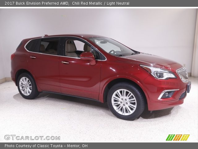 2017 Buick Envision Preferred AWD in Chili Red Metallic