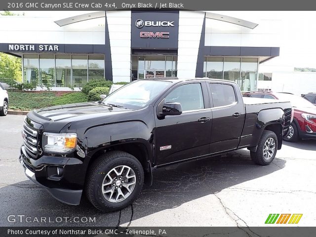 2016 GMC Canyon SLE Crew Cab 4x4 in Onyx Black