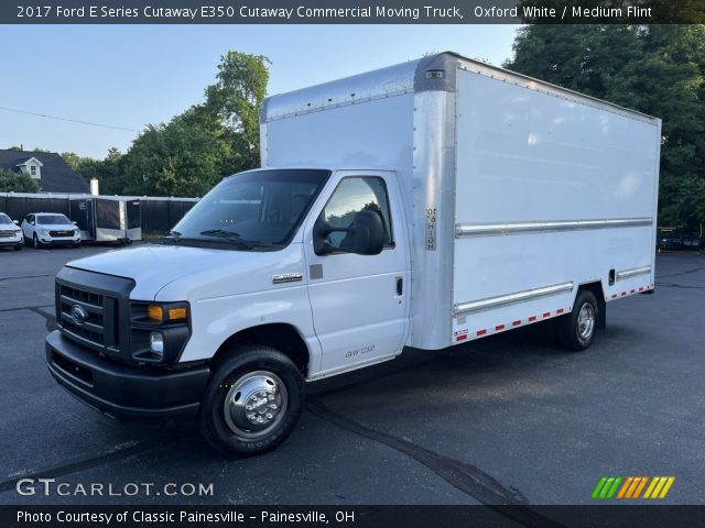 2017 Ford E Series Cutaway E350 Cutaway Commercial Moving Truck in Oxford White