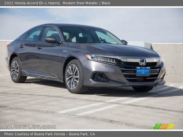 2022 Honda Accord EX-L Hybrid in Modern Steel Metallic