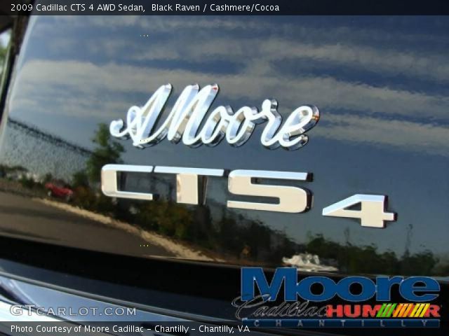2009 Cadillac CTS 4 AWD Sedan in Black Raven