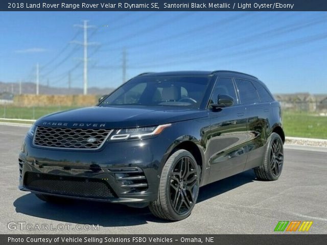 2018 Land Rover Range Rover Velar R Dynamic SE in Santorini Black Metallic