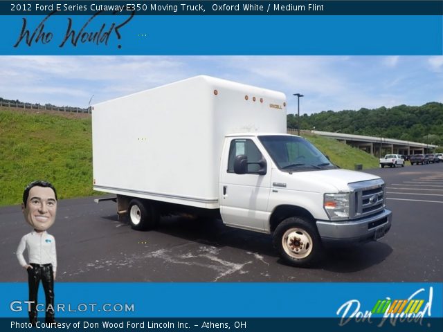 2012 Ford E Series Cutaway E350 Moving Truck in Oxford White
