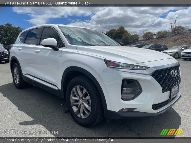 2019 Hyundai Santa Fe SEL in Quartz White