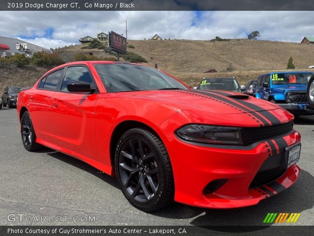 2019 Dodge Charger GT in Go Mango