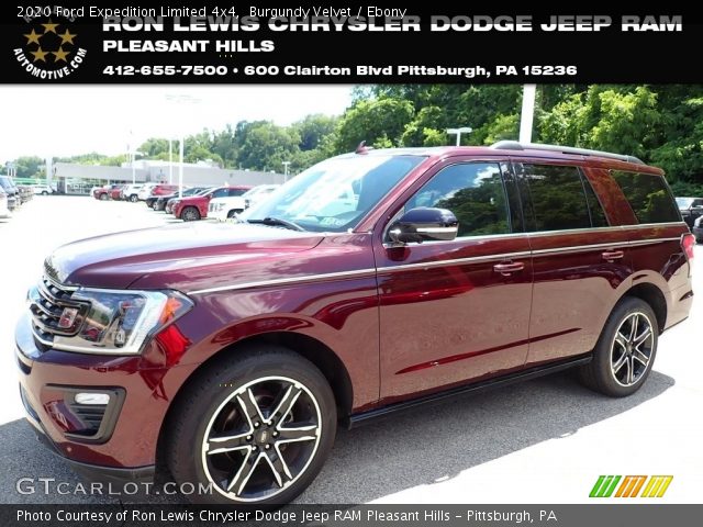 2020 Ford Expedition Limited 4x4 in Burgundy Velvet