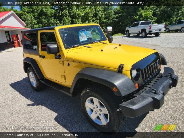 2009 Jeep Wrangler X 4x4 in Detonator Yellow