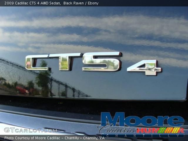 2009 Cadillac CTS 4 AWD Sedan in Black Raven